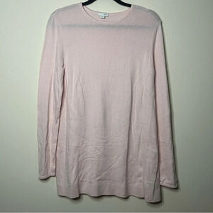 J. JILL Blush Pink Longlined Cozy Sweater Tunic
